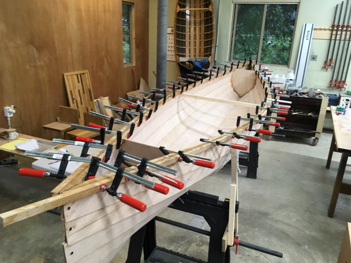 17 여름방학 카누 프로젝트: “14’ Sassafras Canoes”